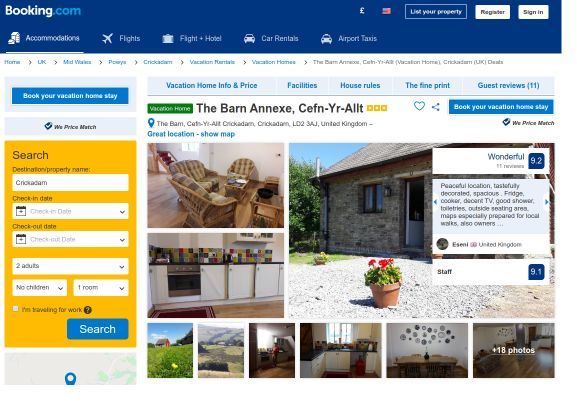 The Barn Annexe on Booking.com