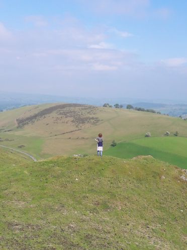 Walking on nearby Cefn Llwydallt